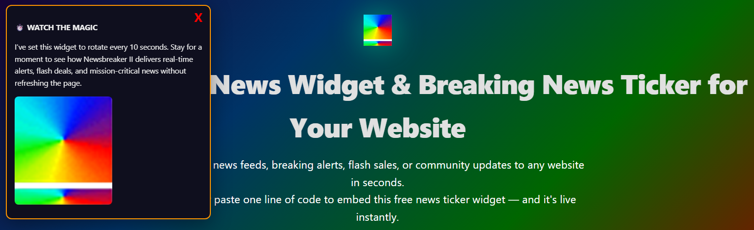 Newsbreaker II Interface Visual